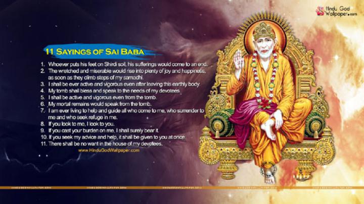 Top 10 Sai Baba HD Wallpapers Images Photos Free Download