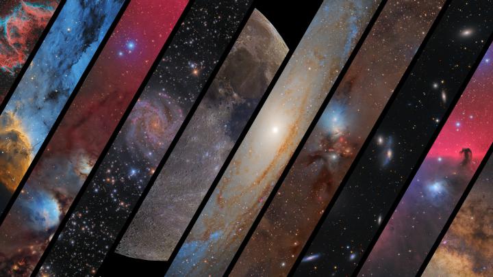 Space. Desktop wallpaper. 1920x1080