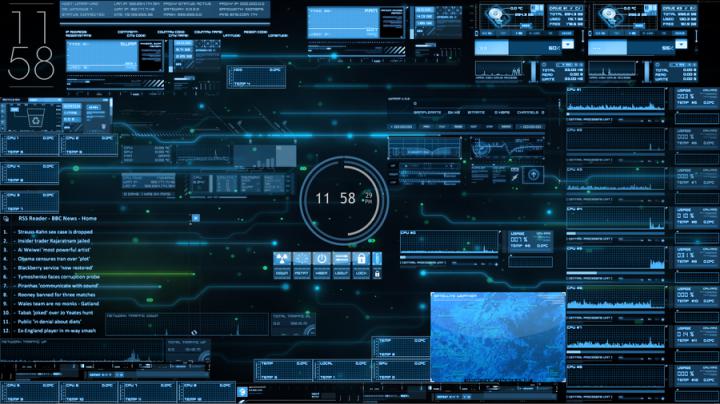 Jarvis Desktop Wallpaper -