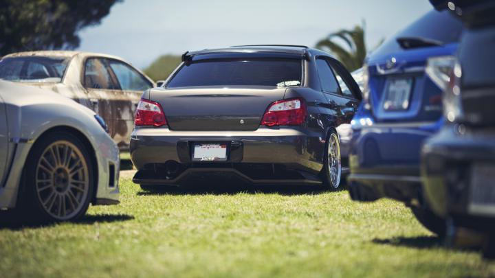 California subaru impreza black blue cars wallpaper | AllWallpaper.in 