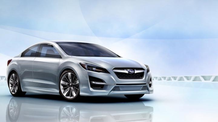 Subaru Impreza Concept Car 1920 x 1080 HDTV 1080p Wallpaper