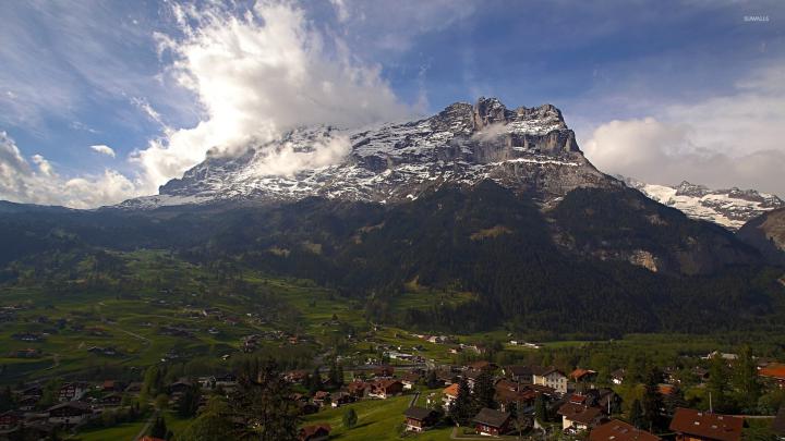 Swiss Alps Wallpaper \u00b7\u2460 