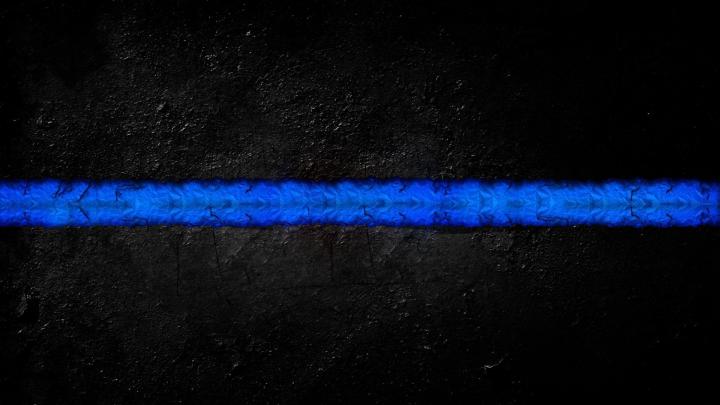 Thin Blue Line Wallpaper (67+ images)