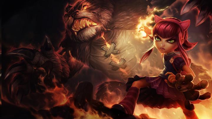 Free download annie league of legends hd wallpaper splash lol champion 