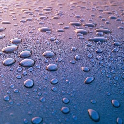 Waterdrops Blue 4K Wallpaper - Best Wallpapers