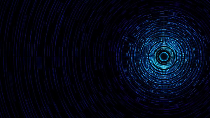 4k Wallpaper Abstract Blue - HD Wallpaper For Desktop Background 