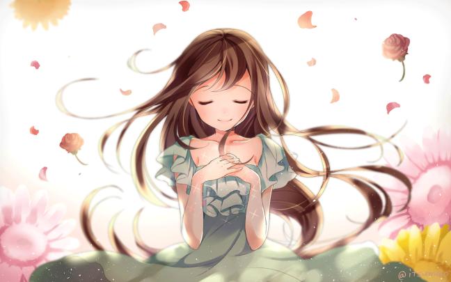 30+ Anime Girl Fantasy Wallpaper 4k