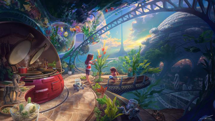 Colorful Fantasy 4k, HD Artist, 4k Wallpapers, Images, Backgrounds 