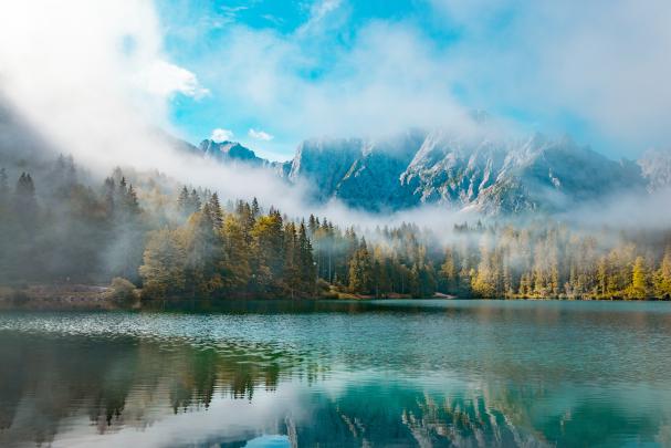 Landscape Itlay Forest Mist Mountains 4k, HD Nature, 4k Wallpapers 