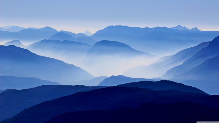 Blue Mountain Wallpaper 4k