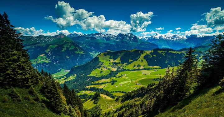 Green Mountain Wallpaper 4k