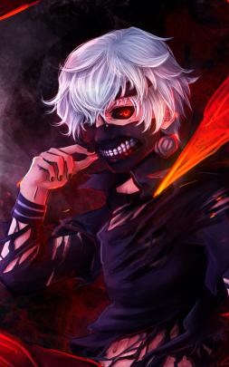 Ken Kaneki Tokyo Ghoul Wallpaper 4k - Dowload Anime Wallpaper HD