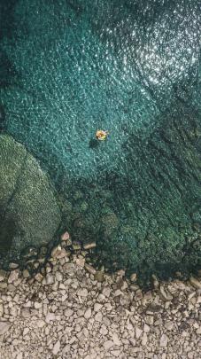 Wallpaper iOS 11, 4k, sea, OS #13659