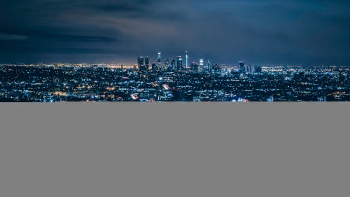 Download 3840x2160 wallpaper los angeles, city, skyscrapers, night, 4k 