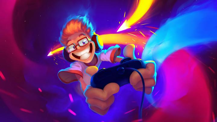 1440p Purple Gaming Wallpaper - gaming wallpapers download