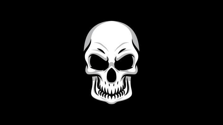 Skull Minimal, HD Others, 4k Wallpapers, Images, Backgrounds, Photos 