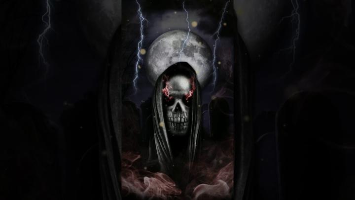 [Samsung Theme-Live Wallpaper] Dark Skull Reaper - YouTube