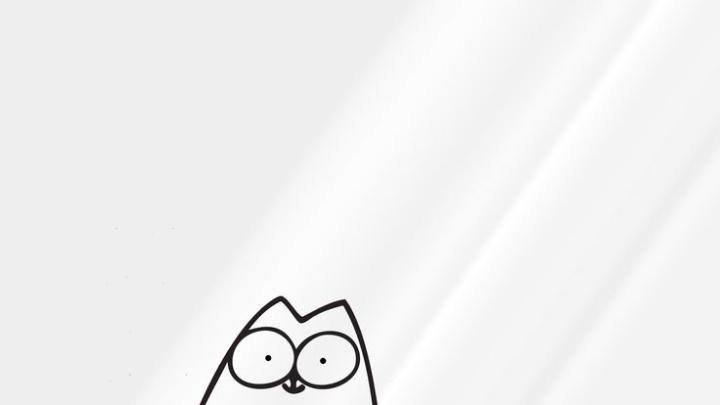 Download Wallpaper 1920x1080 cartoon, texture, cat Full HD 1080p HD 