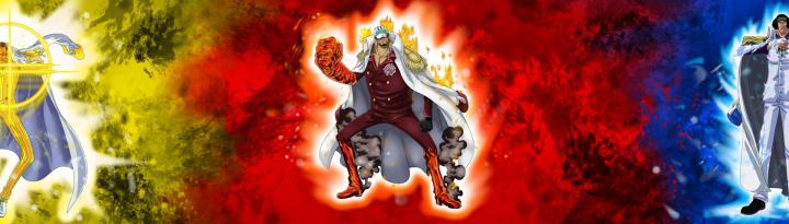 One Piece Admirals Triple Monitor Wallpaper Hd - Triple Monitor 