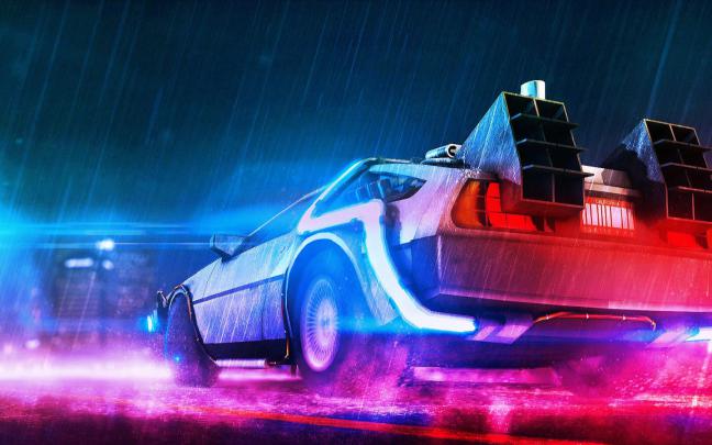 Free download Back to the Future [1920x1080] Neon wallpaper Future 