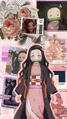 Nezuko Aesthetic Wallpaper Computer : Nezuko Kamado Edit Anime 