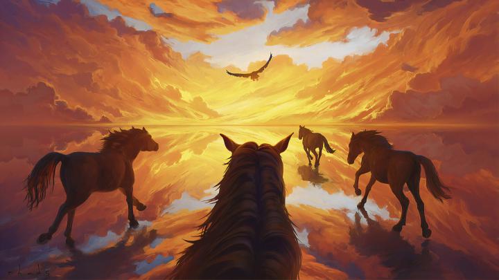 7 Horse Running Images Hd Wallpaper Download - wallpaper