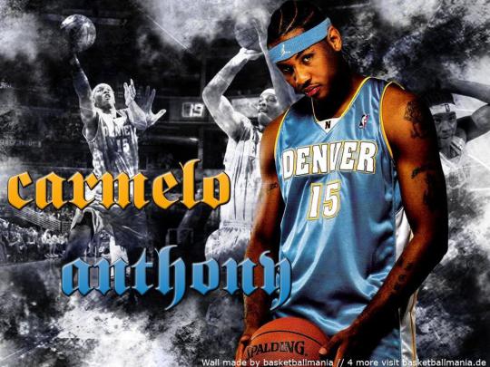 Great Wallpaper Everyday: Carmelo Anthony Nuggets Wallpaper Carmelo 