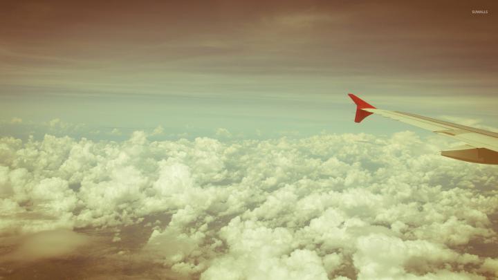 Airplane wing wallpaper - Photography wallpapers - #26473