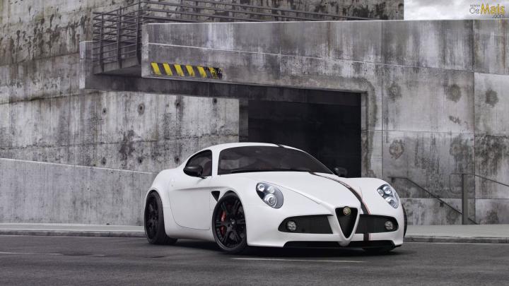 OsMais.com - Papel de Parede Alfa Romeo 8C - papel de parede,wallpaper 