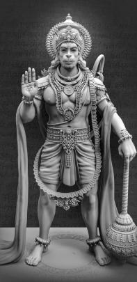 Iphone Hanuman Wallpaper White - Merryheyn