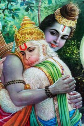 Iphone Hanuman Wallpaper White - Merryheyn