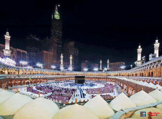 Hajj Kaaba At Night HD Wallpaper -0- | Wallpaper Picture Photo