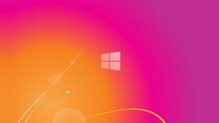 sunset abstract pink orange windows 8 microsoft windows 1920x1080 
