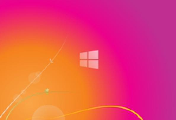 sunset abstract pink orange windows 8 microsoft windows 1920x1080 