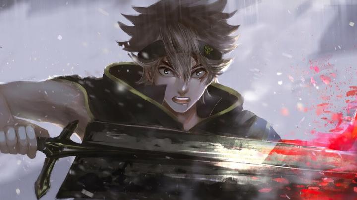 Asta, Sword, Black Clover, Anime, 4K, #6.825 Wallpaper