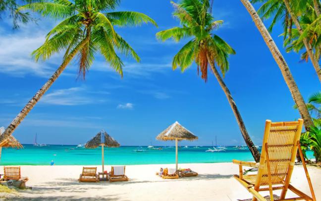 Free download 1920x1080 Beach Sea Blue Sky Summer HD Wallpapers 1080p 