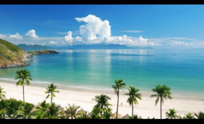 Free download Beach 4K HD Desktop Wallpaper for Dual Monitor Desktops 