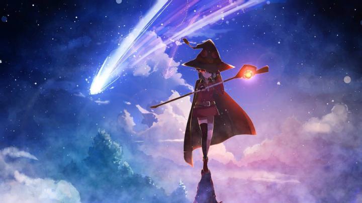 Download 4K Konosuba Megumin Fps Live Wallpaper Wallpaper | Wallpapers.com
