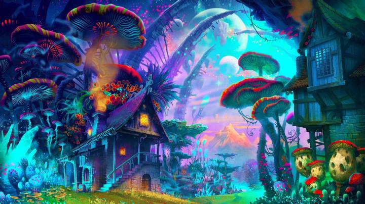 Download Meditation, Psychedelic and Nature Wallpaper Wallpaper 
