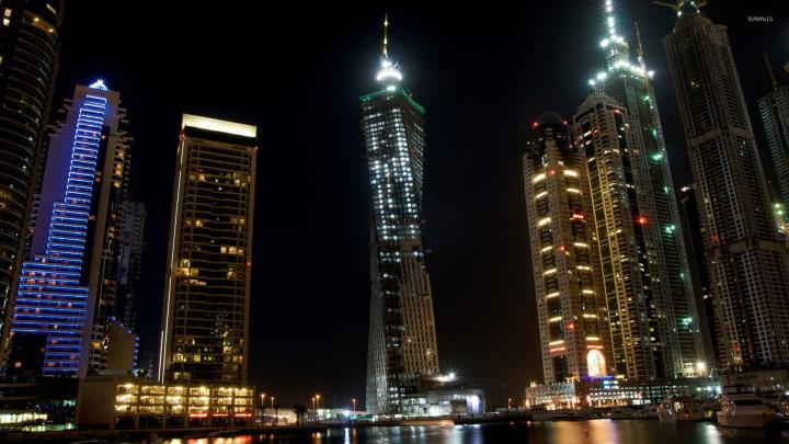Dubai at Night Wallpapers - 4k, HD Dubai at Night Backgrounds on 