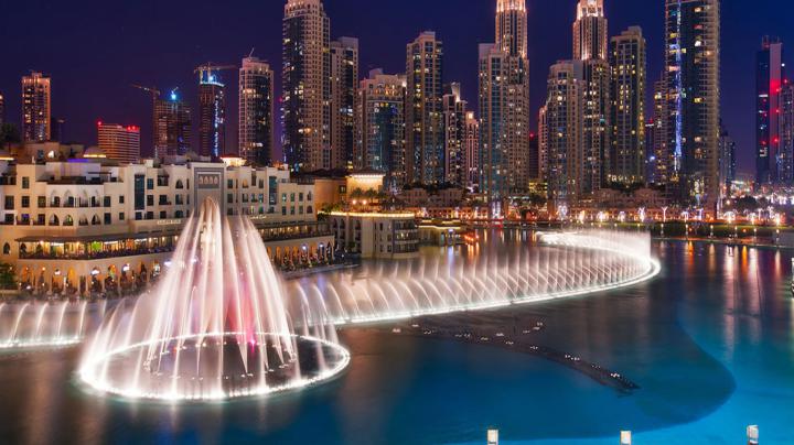 Burj Khalifa Hd Wallpaper 1920x1080 Dubai Fountains-fountain On The 
