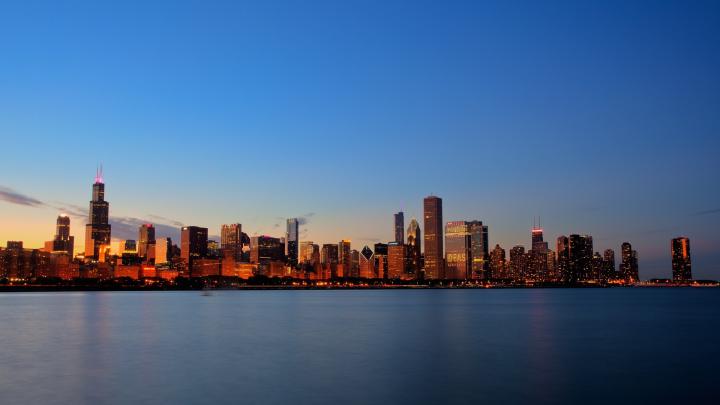 10 Most Popular Chicago Skyline Wallpaper 1920X1080 FULL HD 1080p For 
