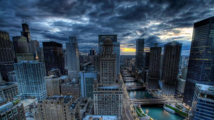 Chicago Skyline Wallpaper 1920x1080 (74+ images)
