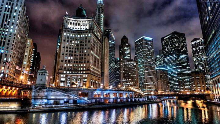 Chicago Skyline Wallpaper 1920x1080 (66 images) - DodoWallpaper.