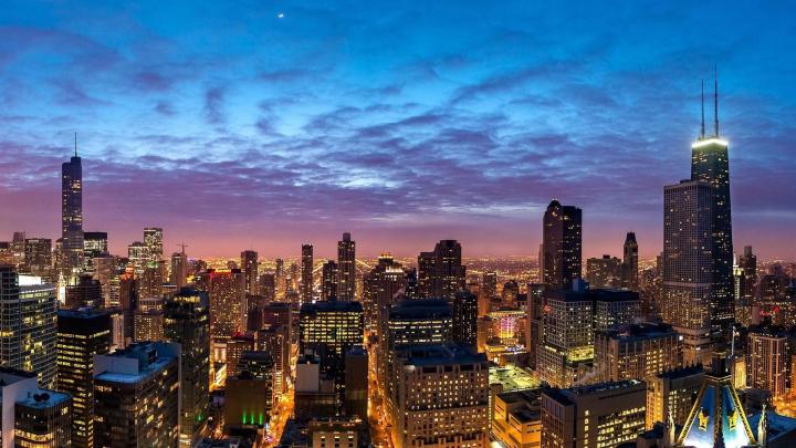 Chicago Skyline Wallpaper 1920x1080 (66 images) - DodoWallpaper.