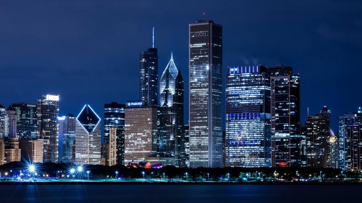 10 Most Popular Chicago Skyline Wallpaper 1920X1080 FULL HD 1080p For 