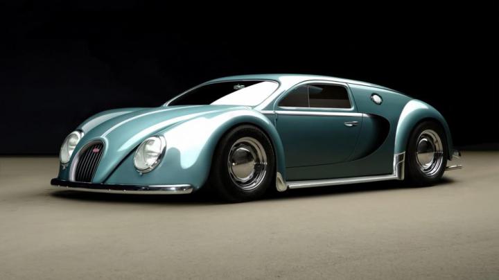 Bugatti Veyron, 1945, classic car wallpaper | other | Wallpaper Better