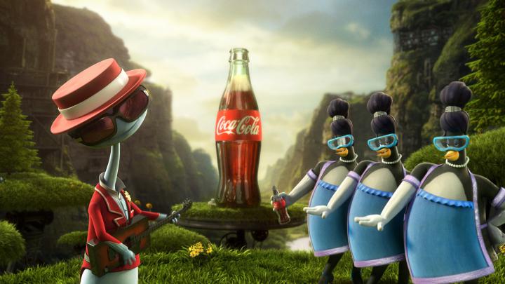 Download Wallpaper 1920x1080 coca-cola, images, drink, firm Full HD 