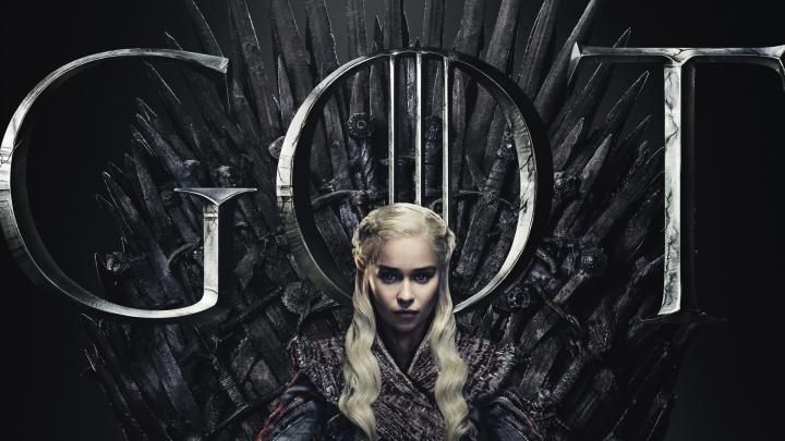 Download wallpaper: GOT 8 Daenerys Targaryen poster 1920x1080