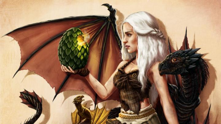 Wallpaper : 1920x1080 px, Daenerys Targaryen, dragon, Game of Thrones 